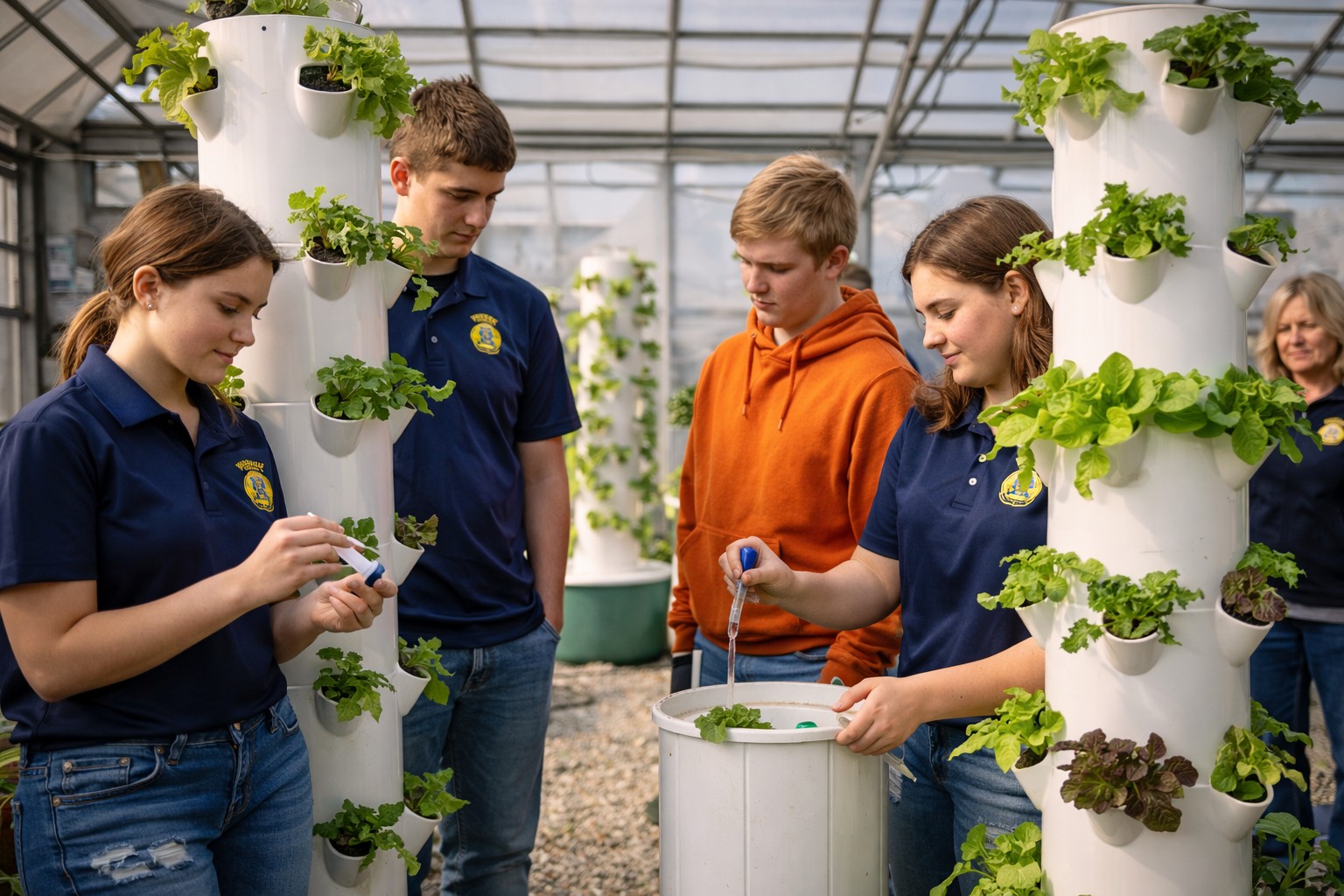 High School Program Embraces Hydroponics to Bring Hands-On Learning into the Classroom