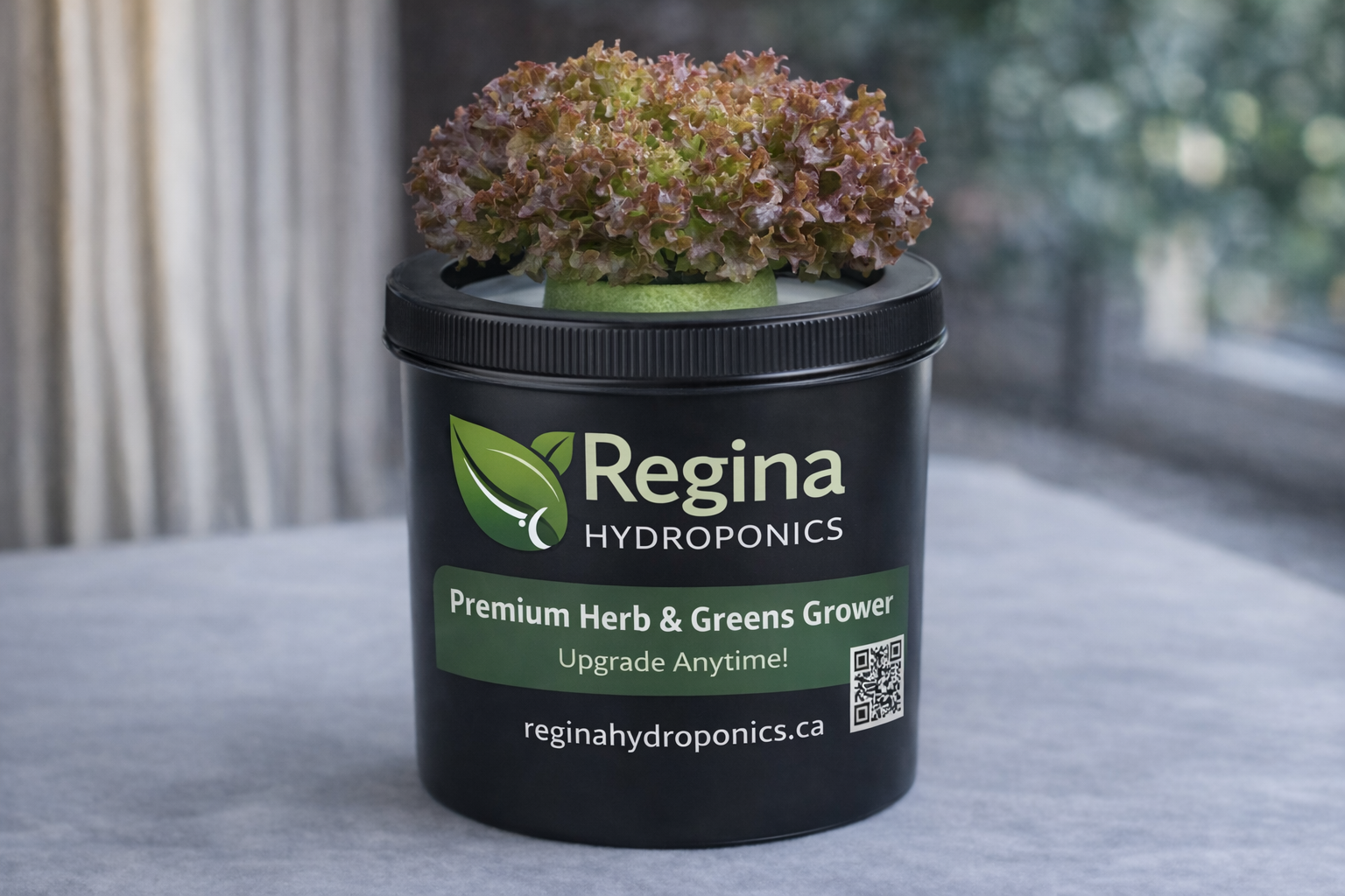 Hydroponic farm interior